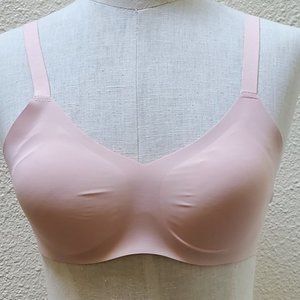 Knix Beige Padded V-Neck Evolution Bra size 6+